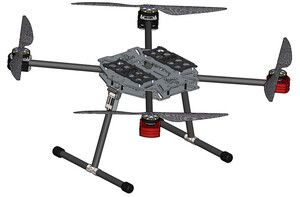 Dron TOOR X4-15R  - Rama