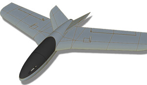 Model samolotu RC Delta Wings FPV 1100 KIT/STL
